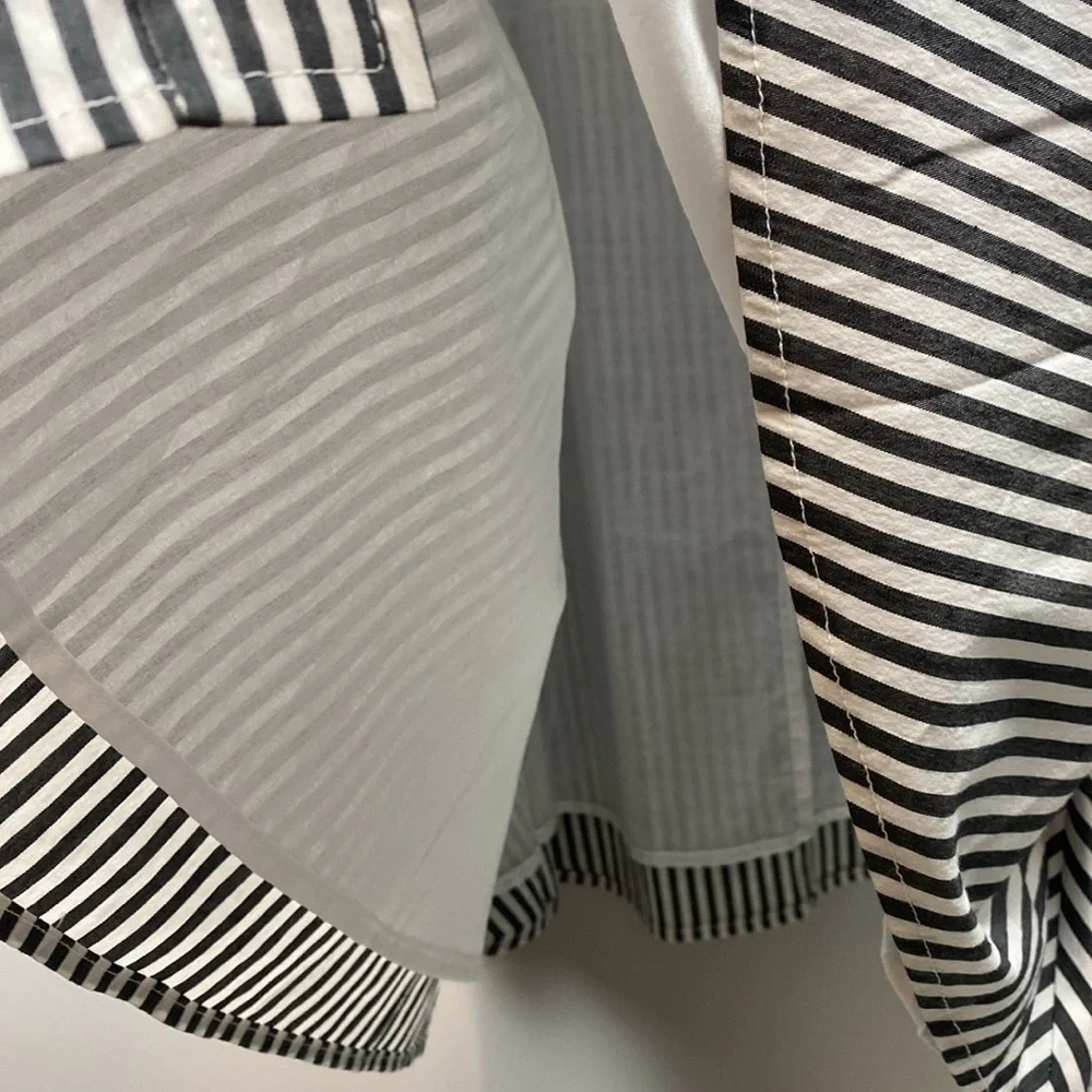 STAUD • RARE FIND • Sandra Safari Style Two-Tone Dress *Flaw* - Picture 11 of 16